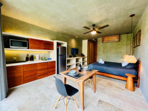 108B2 Seremonia Origen Private Pool Apartment King Bed Kitchen